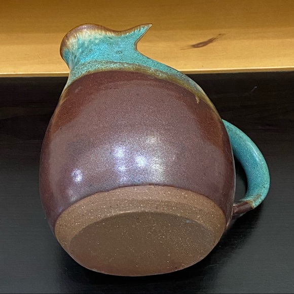 Fabrile Studios Big Bear CA Pottery 6.5”Pitcher Vase - Picture 7 of 15